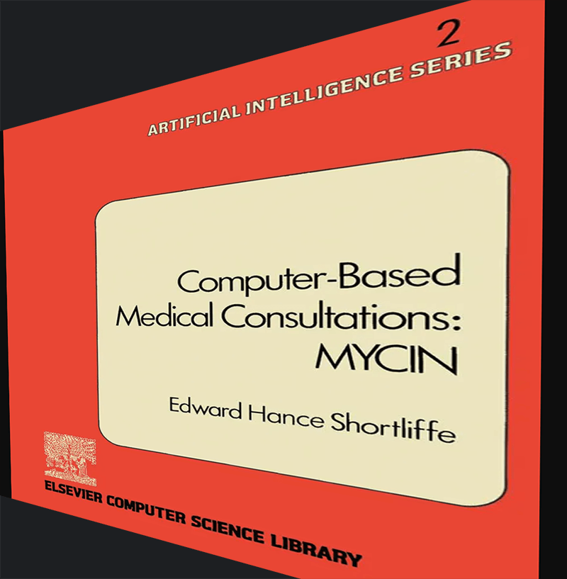 book cover, computer-based medical consultations: mycin